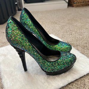 Rachel Rachel Roy Keenan Green Pumps 8M
